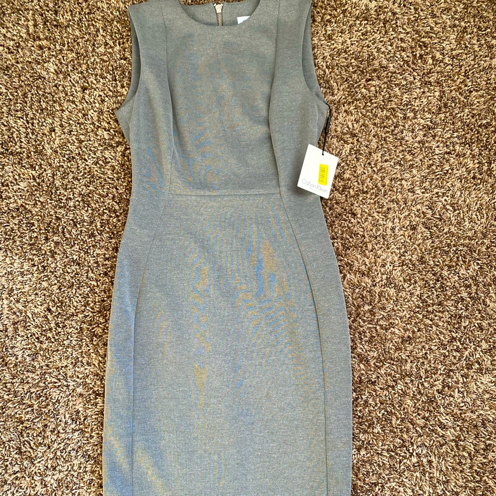 Grey Calvin Klein Bodycon Dress